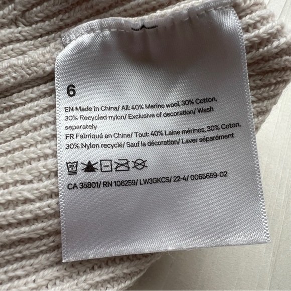 Lululemon Merino Wool-Blend Ribbed Turtleneck Sweater - Picture 5 of 5
